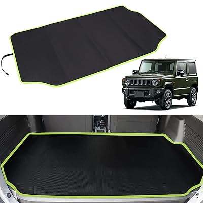 Temiry 新型ジムニー用 ラゲッジマット JB64W JB74W 専用 ラゲッジマット 撥水 荷台マット 汚れに強い ..