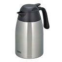 サーモス home ステンレスポット 2L ステンレスブラック TH×-2000 SBK