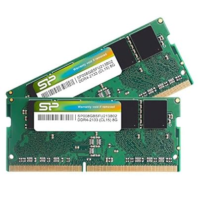 シリコンパワー ノートPC用メモリ DDR4-2133 (PC4-17000) 8GBX2枚 (16GB) 260pin 1.2V CL15 SP016GBSFU213B22