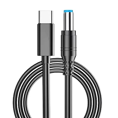 XMHL USB-C PD トリガーケーブル 電源プラグ 充電ケーブル 【pd ケーブル急速充電 採用 PVC 高耐久 頑丈 断線防止 絡まないデザイン】対応 ノートパソコン5.5mm/2.5 2.1mm 9V 12V 15V 20V