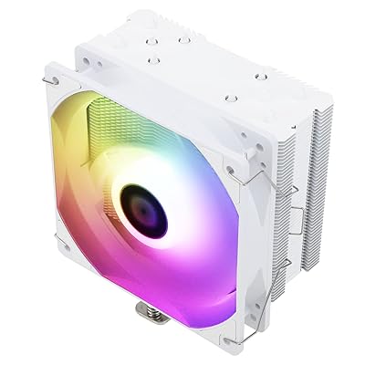 Thermalright Assassin King 120 SE White ARGB CPUエアクーラー、C12CW-S PWM静音ファS-FDBベアリング付き、AMD AM4/Intel LGA 1700/1150/1151/1155/1156 Thermalright Assassin King 120 SE White ARGB CPUエアクーラー、C12CW-S PWM静音ファS-FDBベアリング付き、AMD AM4/Intel LGA 1700/1150/1151/1155/1156