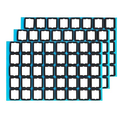 SELECOCO メカニカルキーボード 静音化 静音用ウレタンフォーム サウンドダンパー PORON (0.4mm)