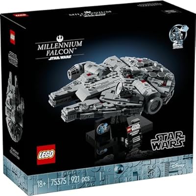 レゴ(LEGO) スター・ウォーズ ミレニアム・ファルコン おもちゃ 玩具 誕生日 プレゼント ブロック 母の日 父の日 男性 女性 宇宙 75375