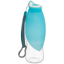 ペティオ (Petio) ポータブルウォーターボトル リーフ ブルー ペット用
