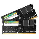 シリコンパワー ノートPC用メモリ DDR4-2666(PC4-21300) 16GB×2枚 260Pin 1.2V CL19 Mac対応 SP032GBSFU...