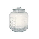 ダルトン(Dulton) ガラス クッキー ジャー 5L 見せる 保存 容器 キッチン 高さ260mm 幅185mm 奥行185mm CH00-H05-5