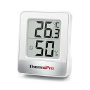 ThermoProサーモプロ 湿度計 温度計 温湿度計 湿度計室内 大画面 コンパクト 顔マーク 壁掛け 卓上スタンド マグネット TP-49