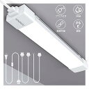 WNSNOU便利型超明るいLED蛍光灯 器具一体型 16W省エネタイプ 1700ルーメン 昼光色6500K 180°広角ledイルミネーションランプ プラグ付(43CM)