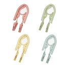 携帯ハンガー 折りたたみハンガー 旅行用ハンガー 4個セット(8個ピンチ付き) Winuin 軽量 コンパクト 収納便利 旅行 出張 室内 キャンプ 携帯用 折りたたみ式