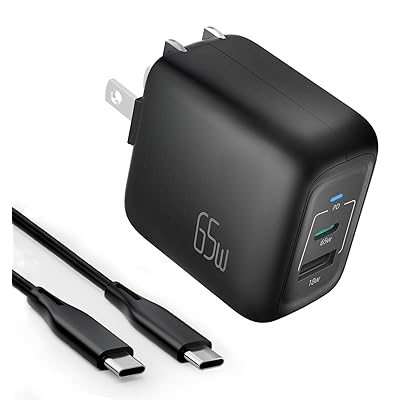 SUKEY PD Ŵ 65W C ®Ŵ ޤ߼ 2ݡ(USB-C*1USB-A*1) GaNIIⲽꥦ US...