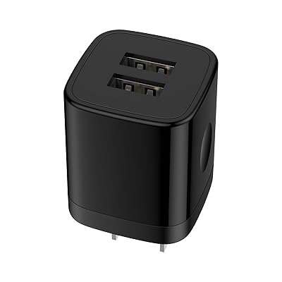 Hootek USB 充電器 2ポート ACアダプター 5V/2.1A USB コンセント 急速充電/PSE認証/コンパクト アイフ ォン 充電器 アンドロイド スマホ 充電器 携帯充電器 iPhone11/11Pro/11Pro Max/X/Xs/