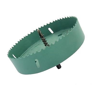 バイメタル ホールソー ドリルビット 木材 石膏ボード 樹脂 プラスチック 合板 アルミ ステンレス 鉄 穴あけ 切削直径155mm 上質