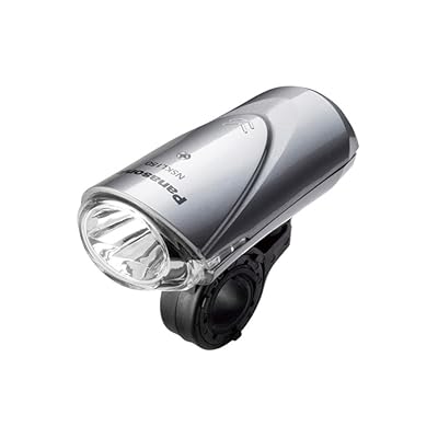 パナソニック(Panasonic) LEDフロントライト 自転車 シルバー W47×D98×H36mm NSKL150-S