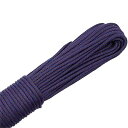 Youriad パラコード 4mm ストラップ ロープ 7芯 30m 耐荷重 250kg 007_234 ブラウン&ブルー ドット 61