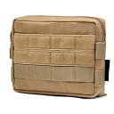 TRIWONDER MOLLE ポーチ バッグ タクティカルポーチ ミリタリーポーチ サバゲー 装備 タクティカルバッグ ミリタリーバッグ ツールバッグ 登山 小物入れ (カーキ)|詳細画像
