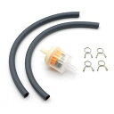 j-base 汎用 燃料フィルター 燃料ホース バンド セット バイク メンテナンス 7点セット