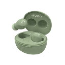 JVCケンウッド Victor HA-A6T-G ワイヤレスイヤホン Bluetooth Ver.5.4 合計23時間再生 マイク付き 小型 軽量 防水 グリーン HA-A6T
