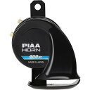 PIAA バイク用ホーン 400Hz SPORTS HORN 112dB 1個入 雨にも強いスポーツ仕様 軽量タイプ 車検対応 MHO-1
