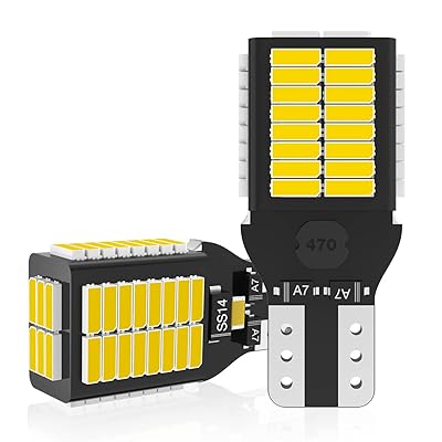 T16 LED バックランプ 爆光 2000LM キャンセラー内蔵 バックランプ T16 / T15 4014LED 54連 12V-24V 無極性 ホワイト ...