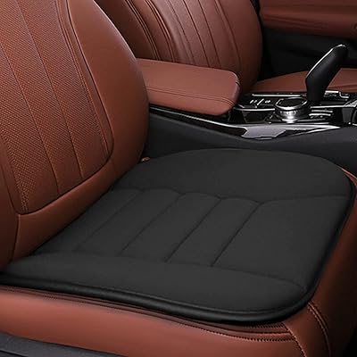 【柔道整復師】Meikaso シートクッション 椅子座布団 低反発 車の座布団 通気性 四季汎用 滑り止め 弾性 車 クッション カー用品 車用 運転 自宅用 ...