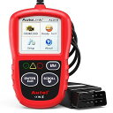 Autel Autolink AL319 OBD2 診断機 故障コードの読み取りと消去 obd車検時エラーチェック用 自動車 診断機 エミッションモニターのステータスのチェック エンジン警告灯のオフ 日本語化可能 JOBD基準な国産車に非対応