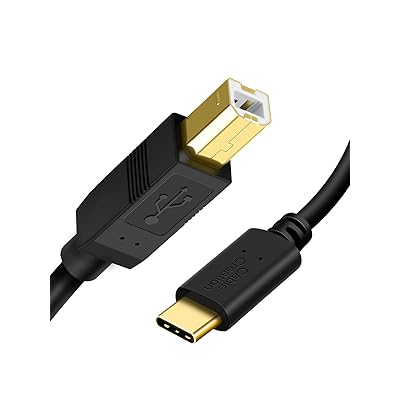 USB C プリンター ケーブル，1M CableCreation USB C にプリンター ケーブル USB C to B、スキャナー ケーブル プリンター ケーブル USB C MIDI ケーブル ヤマハ カシオ デジタル ピアノ MIDI コン