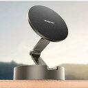 THREEKEY スマホホルダー 車 スマホスタンド 【高硬度亜鉛合金製の延長サポートアーム】マグネット式 車載スマホホルダー N52超強力磁石&3M製粘着剤 ...