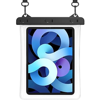 MoKo タブレット防水ケース お風呂 11インチまでのタブレット適用 フレームなし 防水カバー 首掛けバンド付き 浴室 お風呂 プール 水泳 砂浜 海水浴 iPad 第11世代 2025 /iPad Air 11インチ 2025/ iPad 第9/
