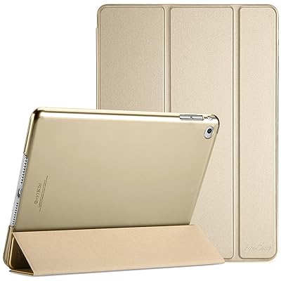 ProCase iPad mini 4 ケース（A1538 A1550 A1546） オートスリープ/ウェイク機能 三つ折りスタンド スマート 超スリム フォリオ保護ケース 半透明フロスト バックカバー 対応機種：iPad mini 4世代 7.9