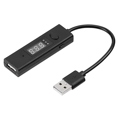 サンワダイレクト USB タイマー 電源オフタイマー 電流 電圧チェッカー 過充電防止 3A対応 Type-A USB2.0 ブラック 500-USB057