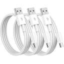 USB Type C ケーブル 1M 3本セット 急速充電 USB-C & USB-A ケーブル 断線防止 高速データ転送 iPhone 16 / 15 / X...