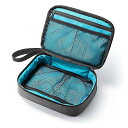 サンワダイレクト ガジェットポーチ 旅行 出張 便利グッズ 収納ポーチ グレー 200-BAGIN005GY