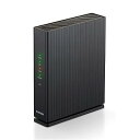 エレコム WiFi ルーター 無線LAN 1201+574Mbps 11ax 有線Giga IPv6(IPoE)対応 WRC-W601-B