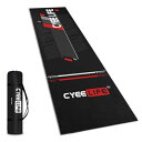 CyeeLifeダーツパッド,床やダーツの先を保護する297 X 66 cmプロ用滑り止めカーペットマット