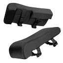 プロフェッシャナルAで買える「Bauhutte ( バウヒュッテ ゲーミングアームクッション ワイド ゲーミングチェア専用設計 高さ出し・幅寄せクッション 身体の近くに寄せて、自然な姿勢をサポート 型崩れしにくさ&柔らかさを両立 サラサラ生地 ひじ置きクッション ブラック B」の画像です。価格は7,760円になります。