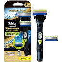 Schick(シック) シック Schick 5枚刃 ハイドロ5 プレミアム パワーセレクト ホルダー 替刃1コ + 交換 替刃1コ付 選べる3段階カスタム振動 男性カミソリ 振動タイプ 単品 1個 (x 1)