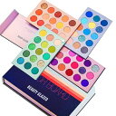 Beauty Glazed 美しさは60色のメイクアップアイシャドウパレット4で1色ボードプレスキラキラアイシャドウ4層5月回転マット真珠光沢の高い着色された化粧品アイシャドウ