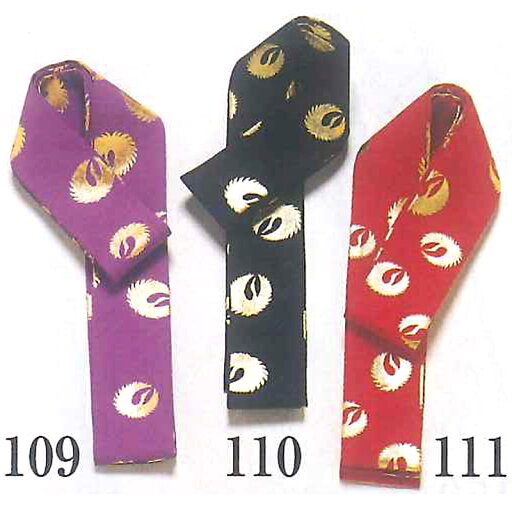 金鶴半纏帯(はんてんおび) 3色 巾6.5cm×長さ260cm 金鶴半纏帯(はんてんおび) 3色 巾6.5cm×長さ260cm