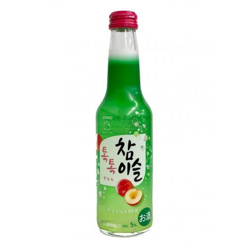 【JINRO】 チャミスル　トクトク　すもも5℃　275ml　韓国酒　チャミスル　炭酸酒　トクトク　焼酒　チャミスル