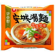 BOX販売【農心】アンソンタン麺　125gx1箱(40個)　安城湯麺　韓国袋ラーメン　袋ラーメン　普通の辛味ラーメン　韓国インスタントラーメン　袋麺　インスタント食品　食品　食材　NONGSHIM