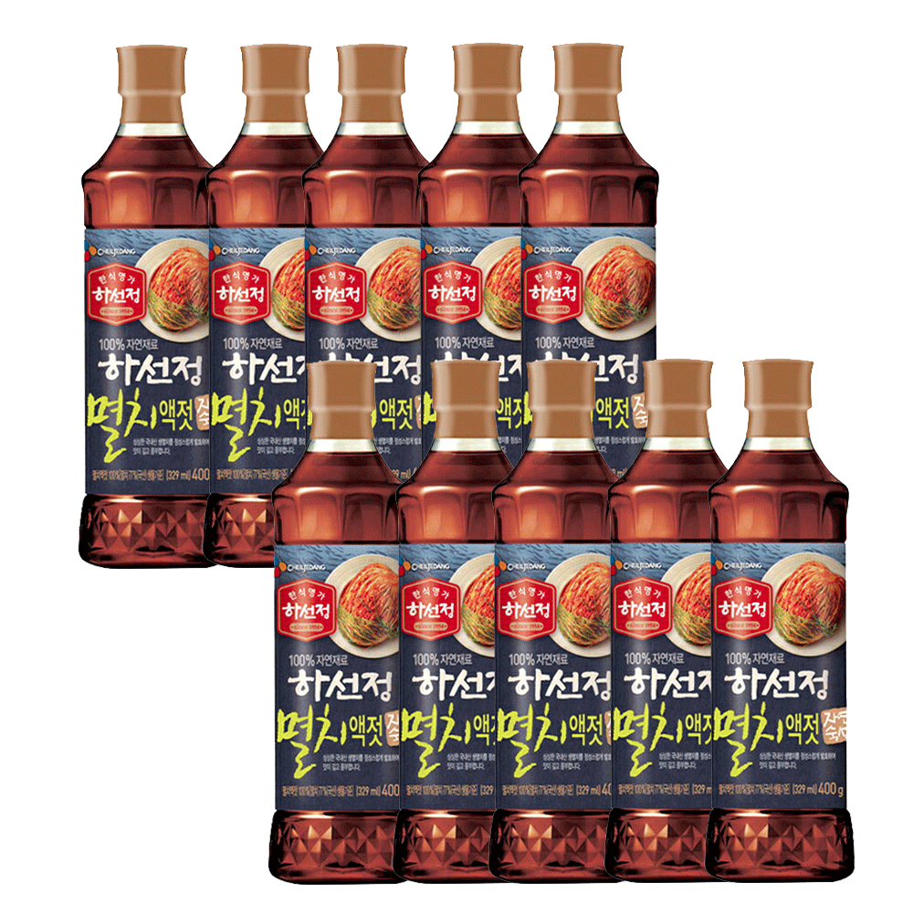 地域別送料無料　 【CJ・ハソンジョン】イワシエキス　400g×10個《食韓国品 韓国食材 韓国料理 韓国食..