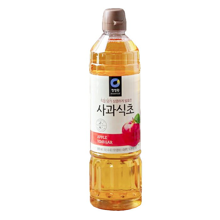 【清静園】りんご酢900ml　林檎酢　韓国食品　韓国調味料　料理酢