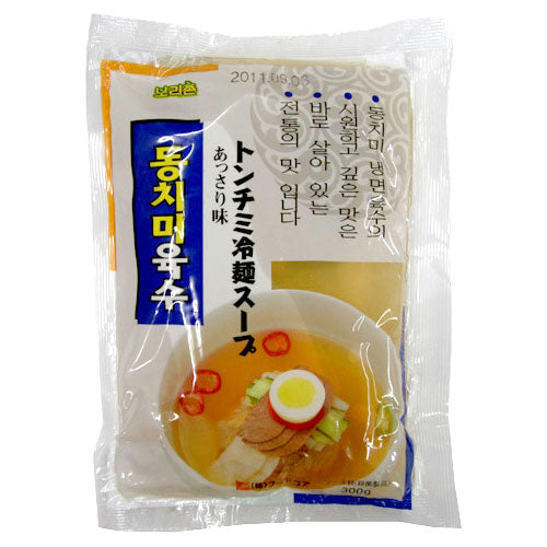 【ボリチョン】ドンチミ　冷麺スープ　300g　韓国冷麺スープ　簡単冷麺　調味料　韓国食品　韓国れいめ..