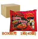 SAMYANG Extreme 激辛ブルダック炒め麺 激辛さx2倍 140gx40袋（1箱）ヘクブルダック炒め麺 核火鶏炒め麺 ブルダッ炒め麺 サムヤン 韓国ラーメン インスタントラーメン ブルダック