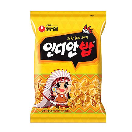 インディアン　バップ 　83g　 韓国食品 韓国お菓子 インデアンバプ いんであん インディアン とうもろこし こん