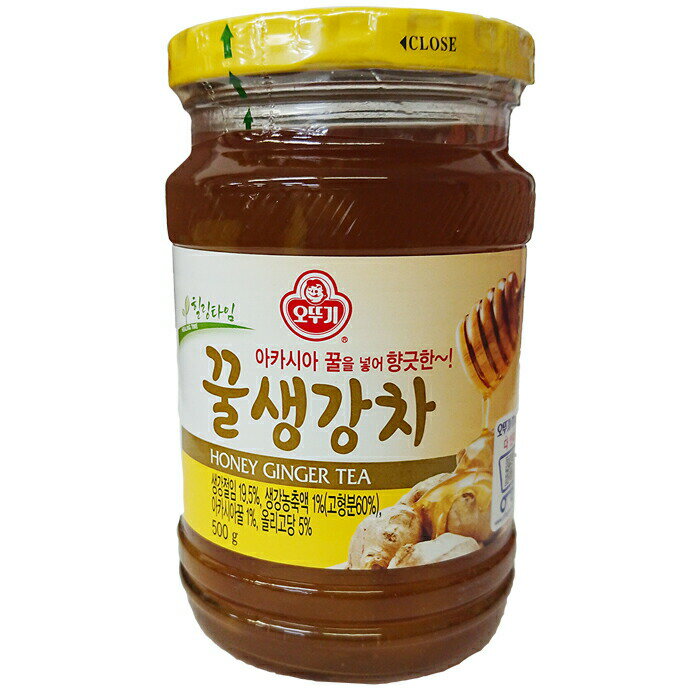 【オットギ】蜂蜜入り生姜茶　500g　韓国お茶　はちみつしょうが茶　しょうが　生姜