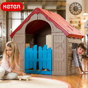 キッズハウス プレイハウス キッズテント 大型遊具 室内遊び KETER 折りたたみ式プレイハウス WonderFold playhouse【大型宅配便】