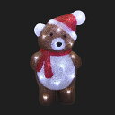 LEDイルミネーション 3Dモチーフライト LED イルミネーション クリスマス ブラウンベア【メーカー直送/代金引換・同梱不可】