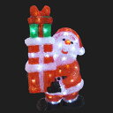 LEDイルミネーション 3Dモチーフライト クリスマス プレゼントサンタ【メーカー直送/代金引換・同梱不可】