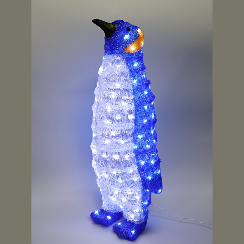 LEDモチーフライト イルミネーション コロナ産業 アニマルモチーフライト ブルーペンギンL【メーカー直..
